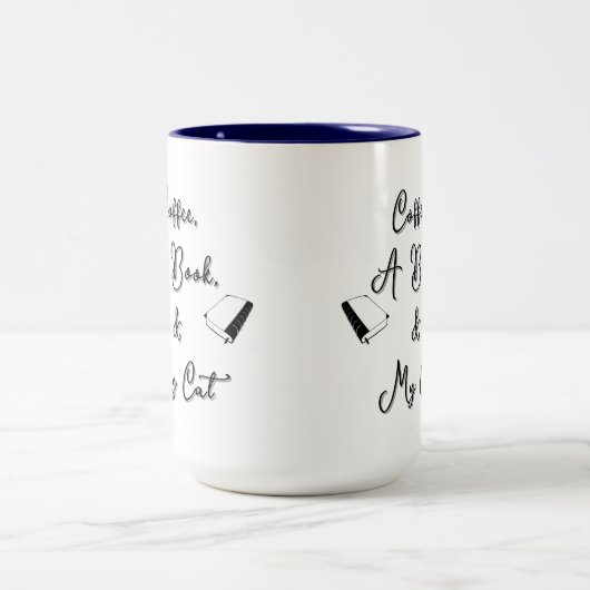 Two-tone Mug 15 oz (blue) (Centre)