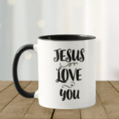 Two-Tone Mug - Jesus Love You