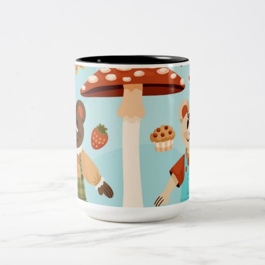 Two-Tone Smooth Finish Coffee Mug (Centre)