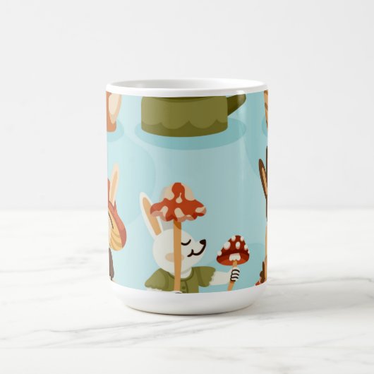Two-Tone Sticker design coffee mug  (Centre)