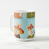 Two-Tone Sticker design coffee mug  (Devant gauche)
