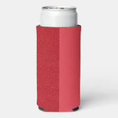 Two-Tone Tomato Red Custom Seltzer Cooler (Seltzer Achterkant)