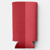 Two-Tone Tomato Red Custom Seltzer Cooler (Achterkant)