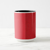 Two-Tone Tomato Red Noise License Lijst (Aangepast Mok (Midden)