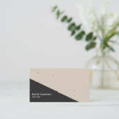 Two Toned Entrepreneur Visitekaartje (Staand voorkant)