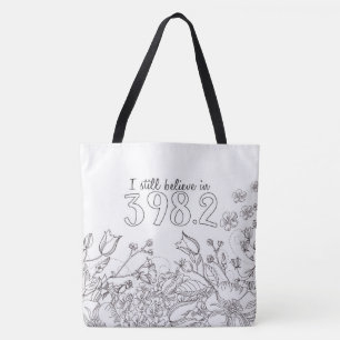 Two Toned Je crois toujours en 398.2 Sac fourre-to