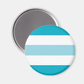 Two Tones Stripes Magneet (Voorkant / Achterkant)