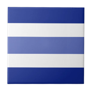 Two Tones Stripes Tegeltje