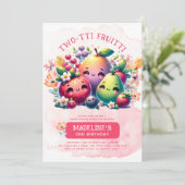 TWO-TTI FRUITTI 2e Invitation de fête d'anniversai (Debout devant)