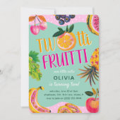 TWO-tti Fruitti Whimsical 2e verjaardag Kaart (Voorkant)