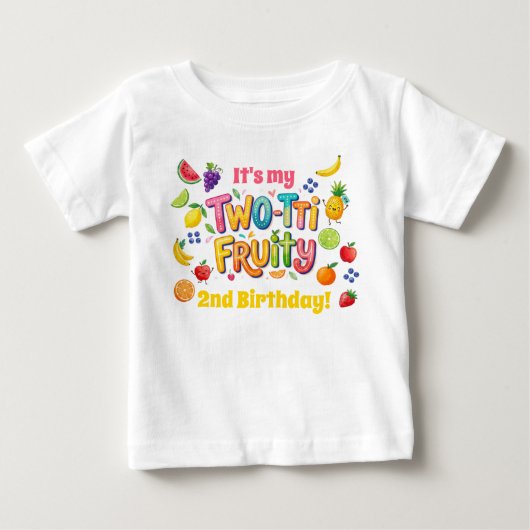 Two-tti Fruity 2nd Birthday Party (Voorkant)