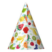 Two-tti Frutti Cutie Fruit 2e verjaardagsfeestje Feesthoedjes (Achterkant)