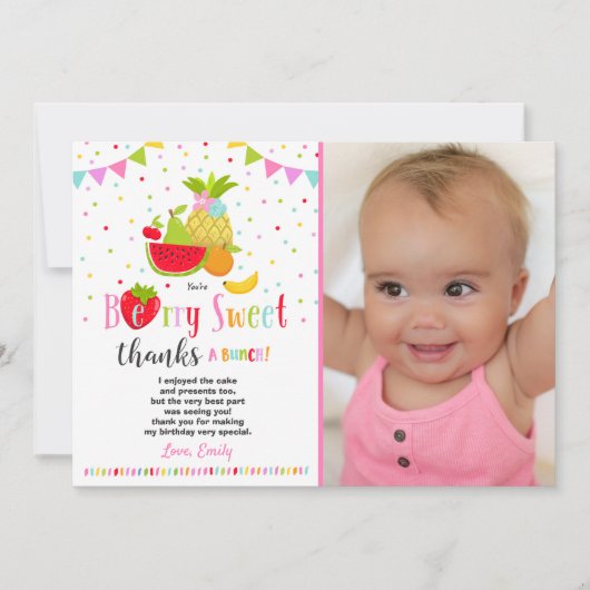 Two-tti Frutti Dank u Kaart Two-tti Frutti Partij (Voorkant)