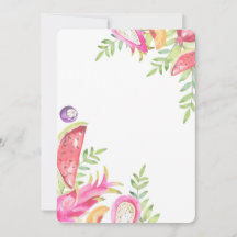 TWO-TTI FRUTTI Verjaardagskaart voor meisjes - 2e 