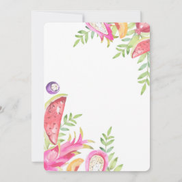 TWO-TTI FRUTTI Verjaardagskaart voor meisjes - 2e  Kaart