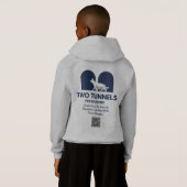 Two Tunnels Kids Hoodie (Achterkant volledig)