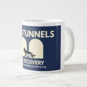 Two Tunnels Mug  Extra Grote Beker (Voorkant rechts)