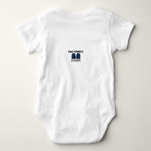 Two Tunnels Newborn T-Shirt  (Achterkant)