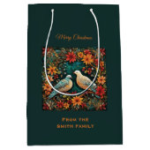 Two Turtle Doves Medium Cadeauzakje (Voorkant)