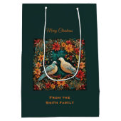 Two Turtle Doves Medium Cadeauzakje (Achterkant)