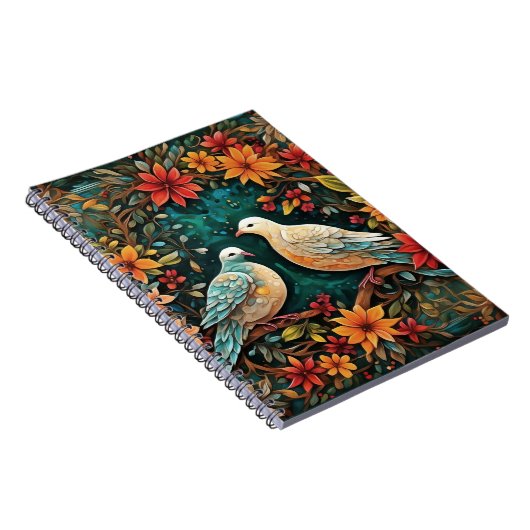 Two Turtle Doves Notitieboek (Rechterzijde)