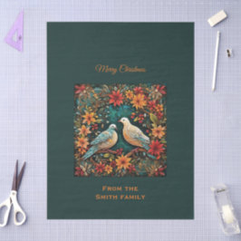 Two Turtle Doves Tissuepapier