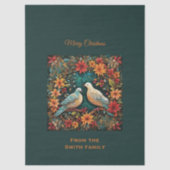 Two Turtle Doves Tissuepapier (Voorkant)