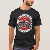 Two Wheels Forever T-shirt (Voorkant)