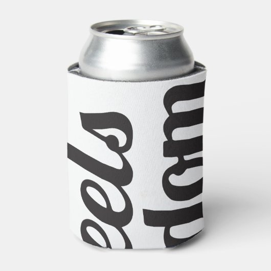 Two Wheels to Freedom koelbox Blikjeskoeler (Blikje Voorkant)