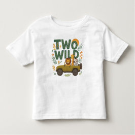 TWO WILD - 2e verjaardag T-shirt voor peuters