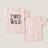 Two Wild 2nd Birthday Boy or Girl (Design Recto & Verso)
