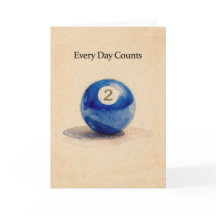 Two Year Anniversary Sobriety Pool Ball