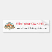 TwoChicks Bumper Sticker (Voorkant)