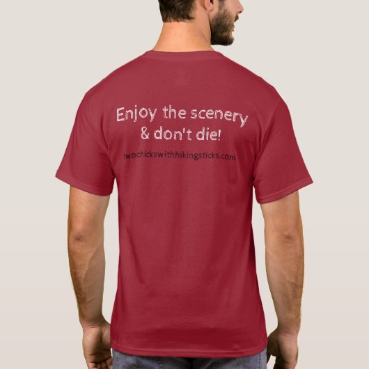 TwoChicks T-shirt (Overleef!) (Achterkant)