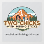 TwoChicks Window Cling Raamsticker (Vel)