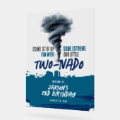 Twonado Twister Tornado Grunge Birthday Welcome (Angle)