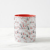 Twos, Cartes De Poker, Mug De Café Rouge Combo. (Centre)