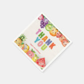 Twotti Fruit Thema Dank u wel Servet (Hoek)