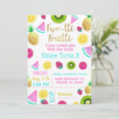 TWOtti Fruitti Invitation d'anniversaire (Debout devant)