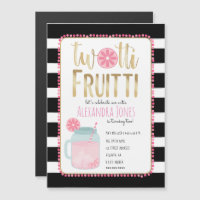 Twotti Fruitti Pink Lemon Black + White Birthday