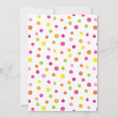 TWOtti Frutti Anniversaire Fête Appartement Merci (Dos)