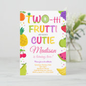 Twotti Frutti Cutie 2e Invitation anniversaire (Debout devant)