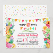 Twotti Frutti Kinderen Aanwezigheid Kaart (Voorkant / Achterkant)