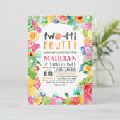 Twotti Frutti Kinderen Aanwezigheid Kaart (Staand voorkant)