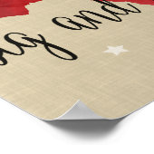 TX - Affiche des étoiles de nuit (Coin)