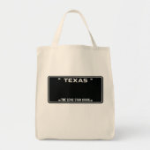 TX Custom License Bord Canvas tas (Voorkant)