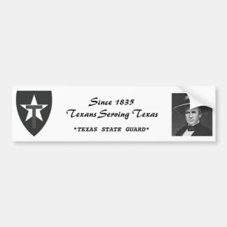TXSG oom Sam Houston, sinds 1835 Bumpersticker