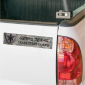 txsg-patch left, SERVE TEXAS, TEXAS STATE GUARD Bumpersticker (Op Truck)