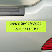 Txt Bumpersticker (Op auto)