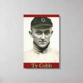 Ty Cobb Canvas Afdrukken (Voorkant)